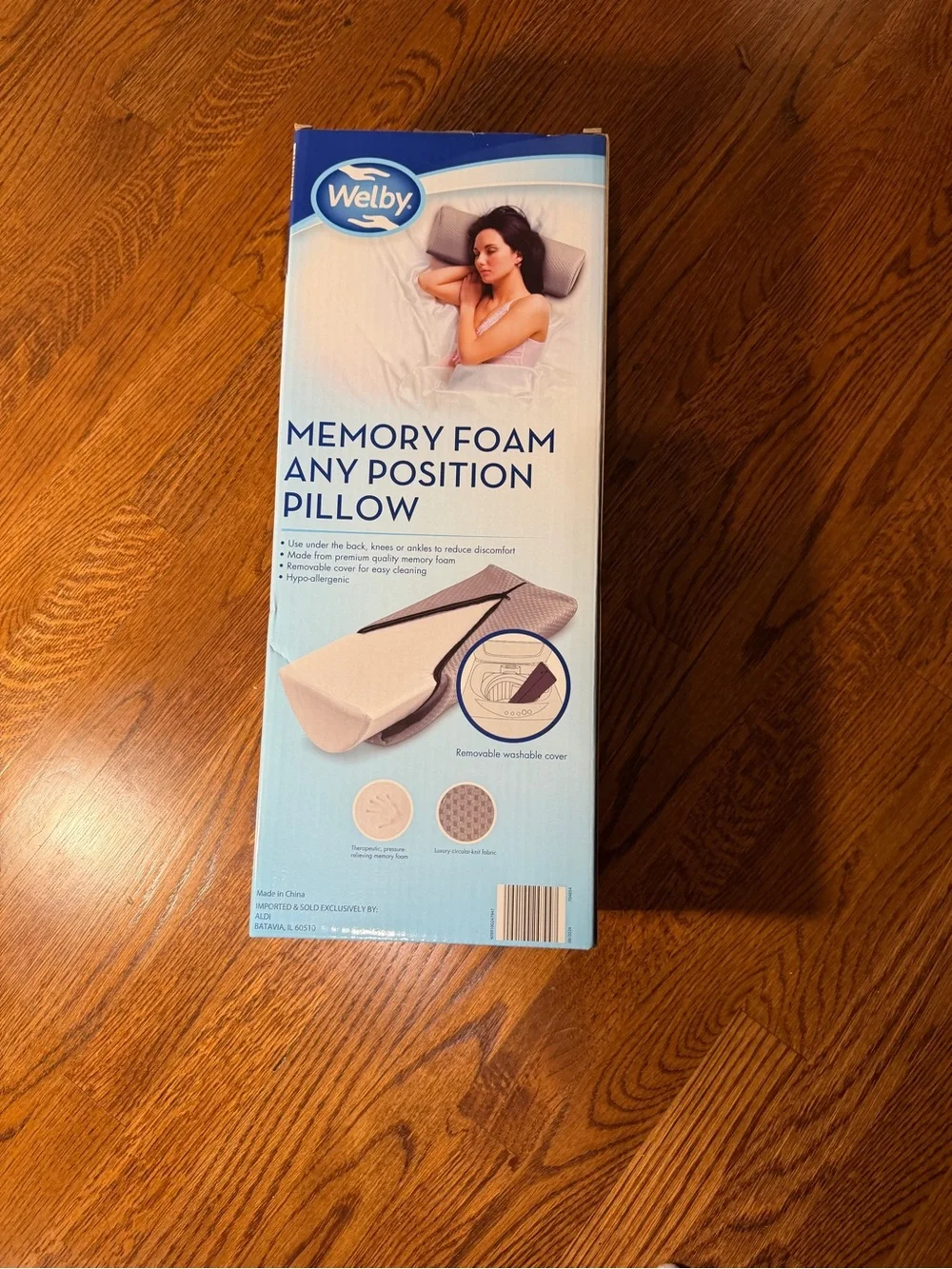 Memory Foam Any Position Pillow - Gray